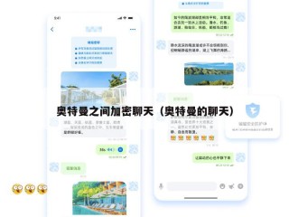 奥特曼之间加密聊天（奥特曼的聊天）