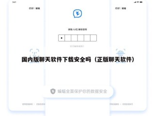 国内版聊天软件下载安全吗（正版聊天软件）