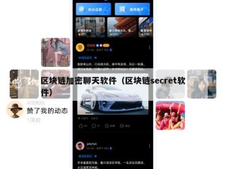 区块链加密聊天软件（区块链secret软件）