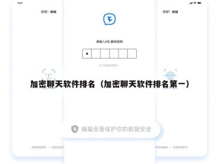 加密聊天软件排名（加密聊天软件排名第一）