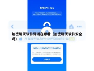 加密聊天软件评测在哪看（加密聊天软件安全吗）