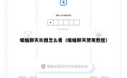 蝙蝠聊天长图怎么看（蝙蝠聊天使用教程）