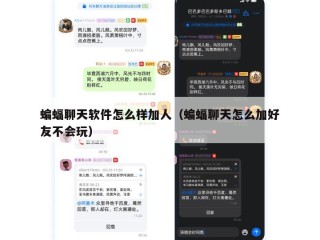 蝙蝠聊天软件怎么样加人（蝙蝠聊天怎么加好友不会玩）
