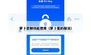 萝卜密聊功能使用（萝卜蜜的做法）