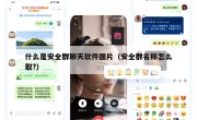 什么是安全群聊天软件图片（安全群名称怎么取?）
