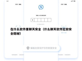 在什么软件里聊天安全（什么聊天软件比较安全隐秘）