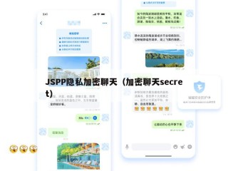 JSPP隐私加密聊天（加密聊天secret）