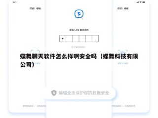 蝶舞聊天软件怎么样啊安全吗（蝶舞科技有限公司）