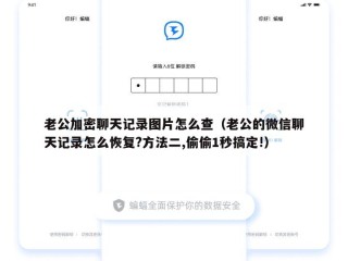 老公加密聊天记录图片怎么查（老公的微信聊天记录怎么恢复?方法二,偷偷1秒搞定!）