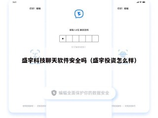 盛宇科技聊天软件安全吗（盛宇投资怎么样）