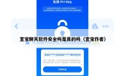 宜宝聊天软件安全吗是真的吗（宜宝作者）
