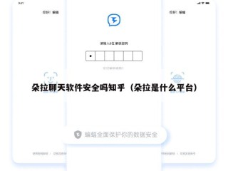朵拉聊天软件安全吗知乎（朵拉是什么平台）