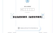 安全加密的聊天（加密软件聊天）