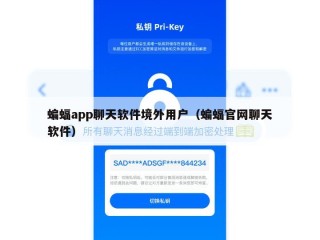蝙蝠app聊天软件境外用户（蝙蝠官网聊天软件）