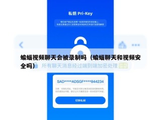 蝙蝠视频聊天会被录制吗（蝙蝠聊天和视频安全吗）