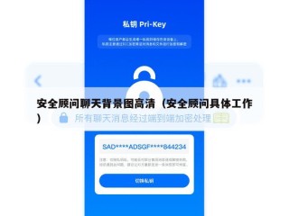 安全顾问聊天背景图高清（安全顾问具体工作）