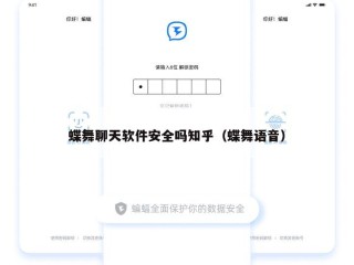蝶舞聊天软件安全吗知乎（蝶舞语音）