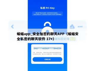 蝙蝠app_安全加密的聊天APP（蝙蝠安全私密的聊天软件 17+）