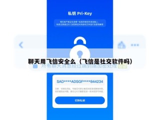 聊天用飞信安全么（飞信是社交软件吗）