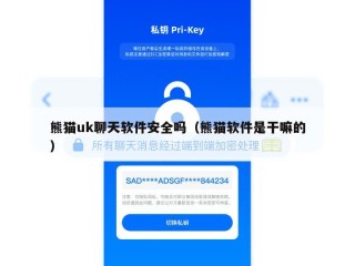 熊猫uk聊天软件安全吗（熊猫软件是干嘛的）