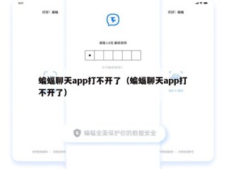 蝙蝠聊天app打不开了（蝙蝠聊天app打不开了）