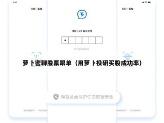 萝卜密聊股票跟单（用萝卜投研买股成功率）