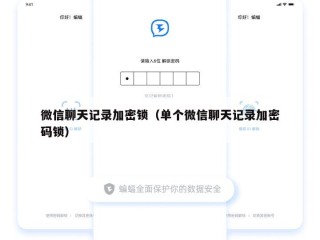 微信聊天记录加密锁（单个微信聊天记录加密码锁）