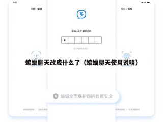 蝙蝠聊天改成什么了（蝙蝠聊天使用说明）
