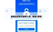 蝙蝠加密聊天群聊人数（蝙蝠 群聊）