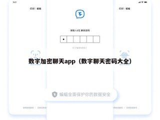 数字加密聊天app（数字聊天密码大全）