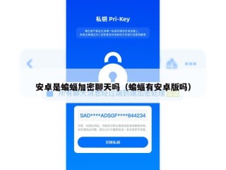 安卓是蝙蝠加密聊天吗（蝙蝠有安卓版吗）