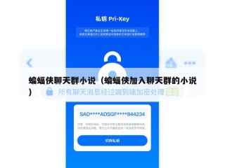 蝙蝠侠聊天群小说（蝙蝠侠加入聊天群的小说）