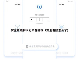 安全着陆聊天纪录在哪找（安全着陆怎么了）