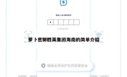 萝卜密聊胜英集团海南的简单介绍