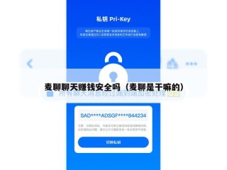 麦聊聊天赚钱安全吗（麦聊是干嘛的）