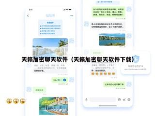 天籁加密聊天软件（天籁加密聊天软件下载）