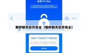 那种聊天软件安全（哪种聊天软件安全）