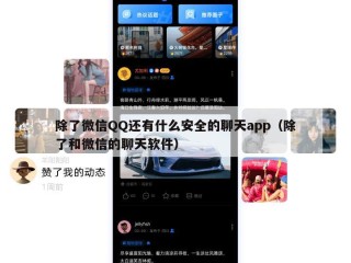 除了微信QQ还有什么安全的聊天app（除了和微信的聊天软件）