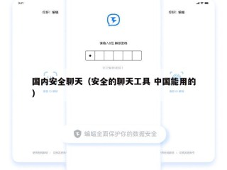 国内安全聊天（安全的聊天工具 中国能用的）