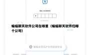 蝙蝠聊天软件公司在哪里（蝙蝠聊天软件归哪个公司）