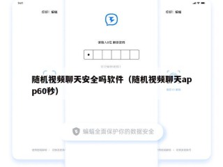 随机视频聊天安全吗软件（随机视频聊天app60秒）