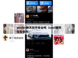 souler聊天软件安全吗（soul聊天交友软件）